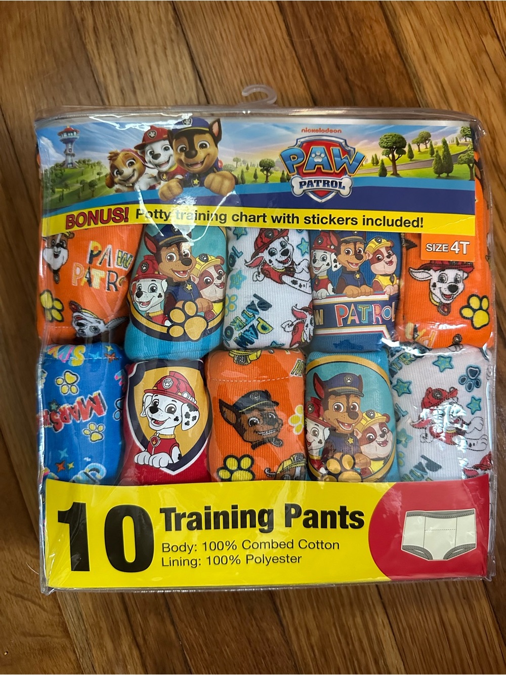 PAW Patrol Boys 10-Pack Training Pants